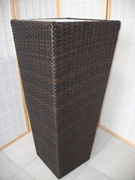 01675/T PORTAVASO MARRONE TIGER RATTAN SINTETICO 01675/T PORTAVASO MARRONE TIGER RATTAN SINTETICO